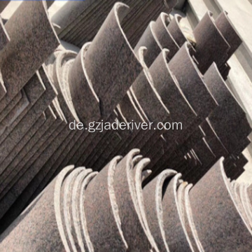 Natürlicher Granit-Gebäude-geformter Steinzylinder